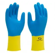 LUVA BICOLOR MARCA SUPER SAFETY REFERÊNCIA SUPERMIX CA 33333 TAMANHO 9