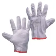 LUVA VAQUETA MISTA CANO LONGO MARCA PROTECC CA 18543